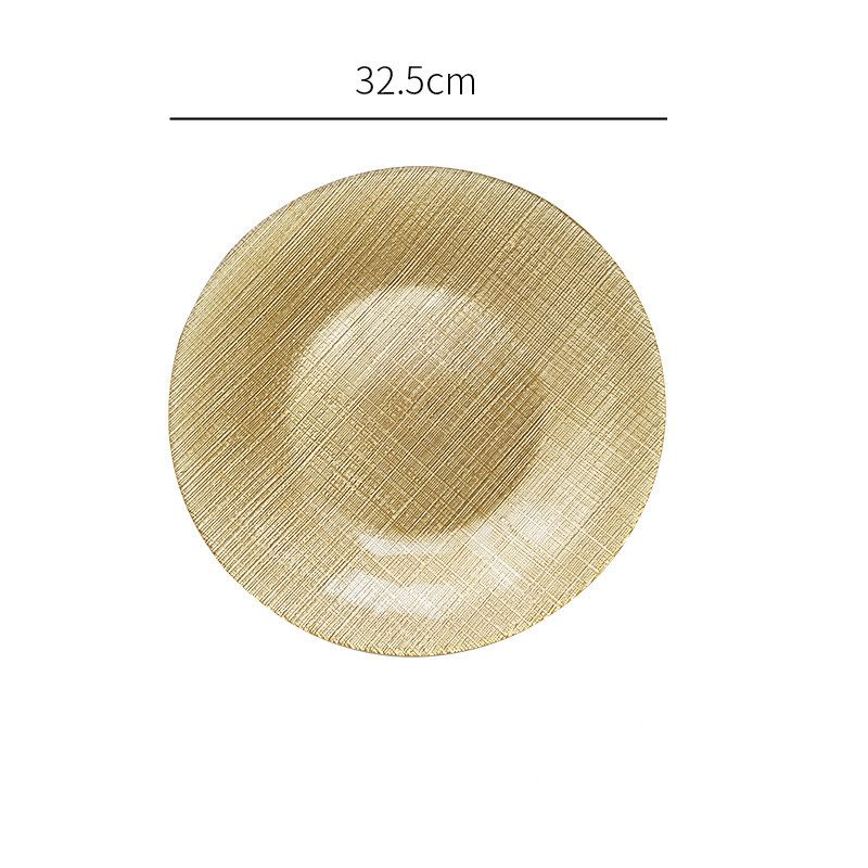 Wholesale Glass Charger Plate PZ-008 - Image 4